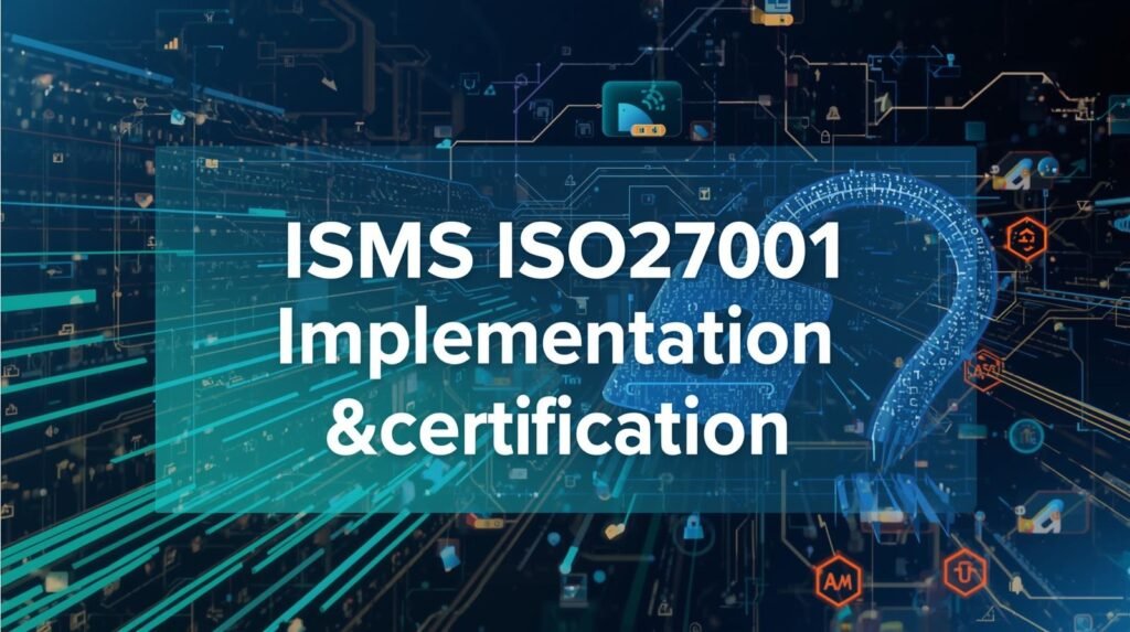 cybersecurity image with ISMS ISO27001 Implementation & Certification written